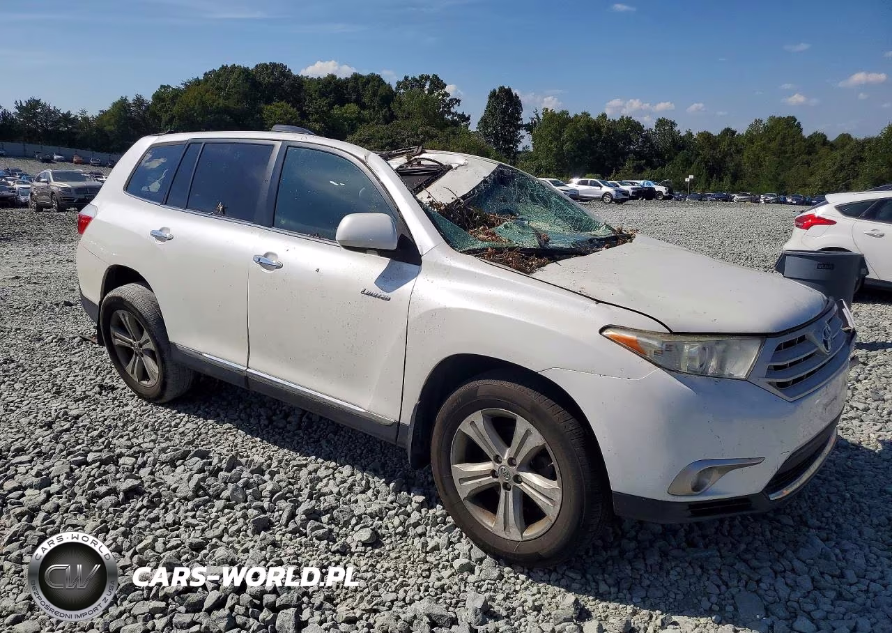 2012 Toyota Highlander Limited VIN:5TDDK3EH8CS166294 - 4