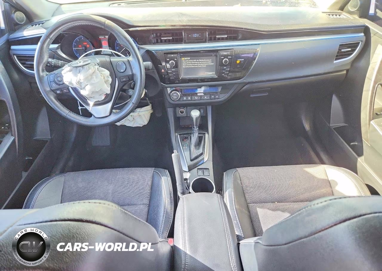2015 Toyota Corolla S Plus VIN:2T1BURHE3FC337956 - 8