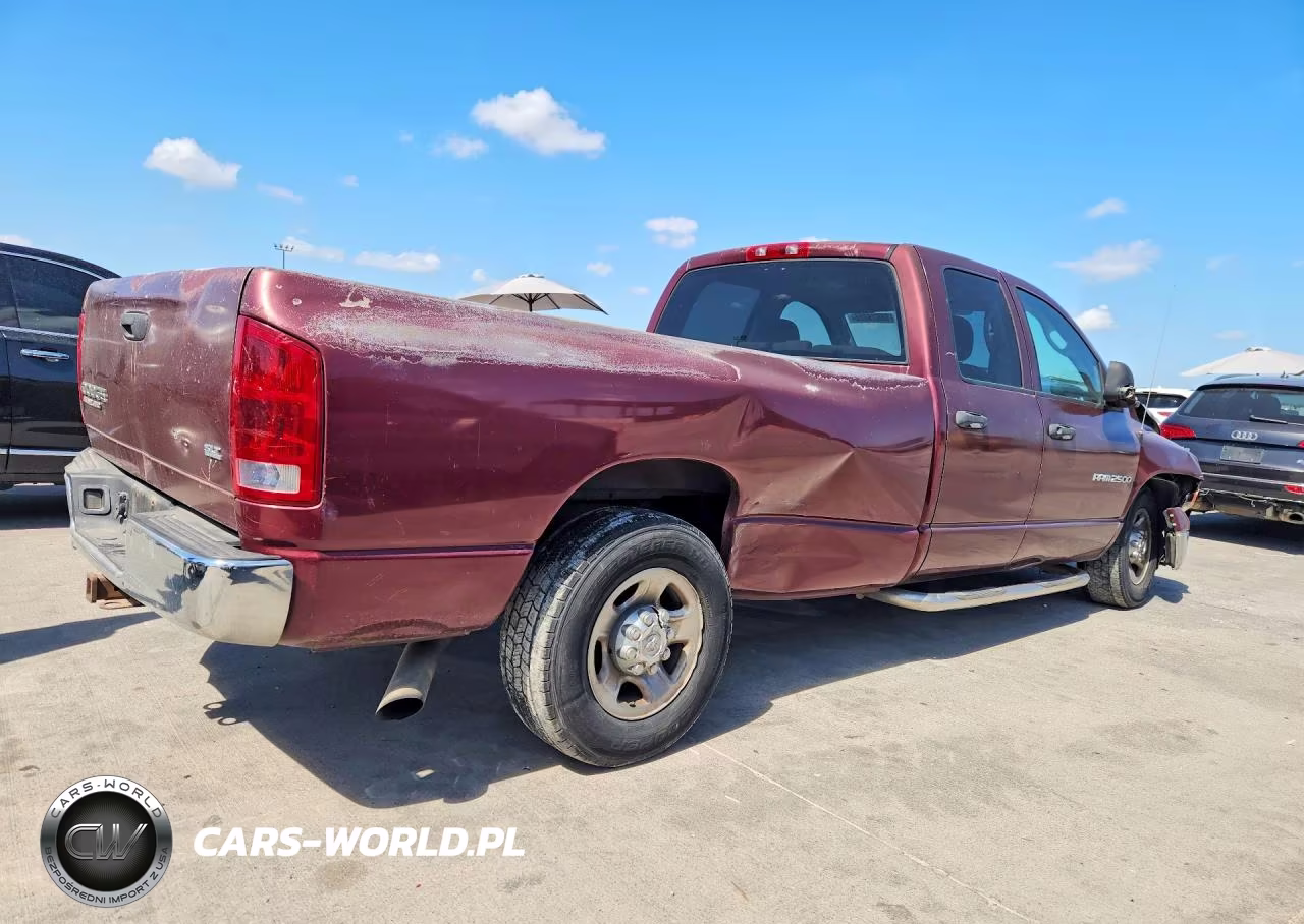 2003 Dodge Ram 2500 St VIN:3D7KA28673G728253 - 3