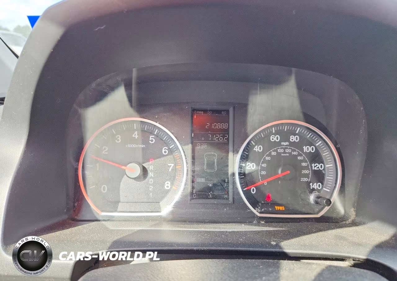 2008 Honda Cr-V Exl VIN:JHLRE38738C011776 - 9