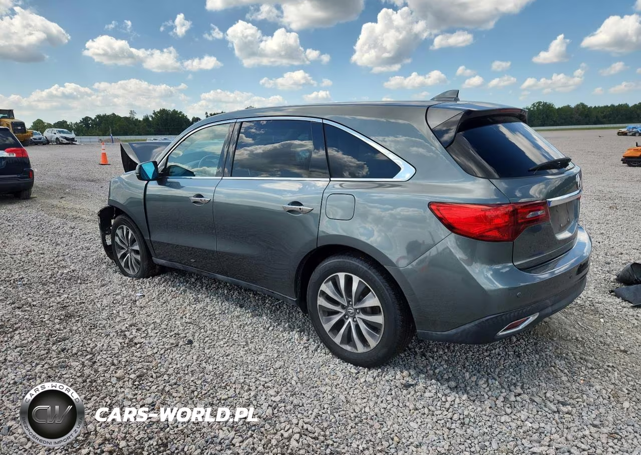 2014 Acura Mdx Technology VIN:5FRYD3H42EB013940 - 2