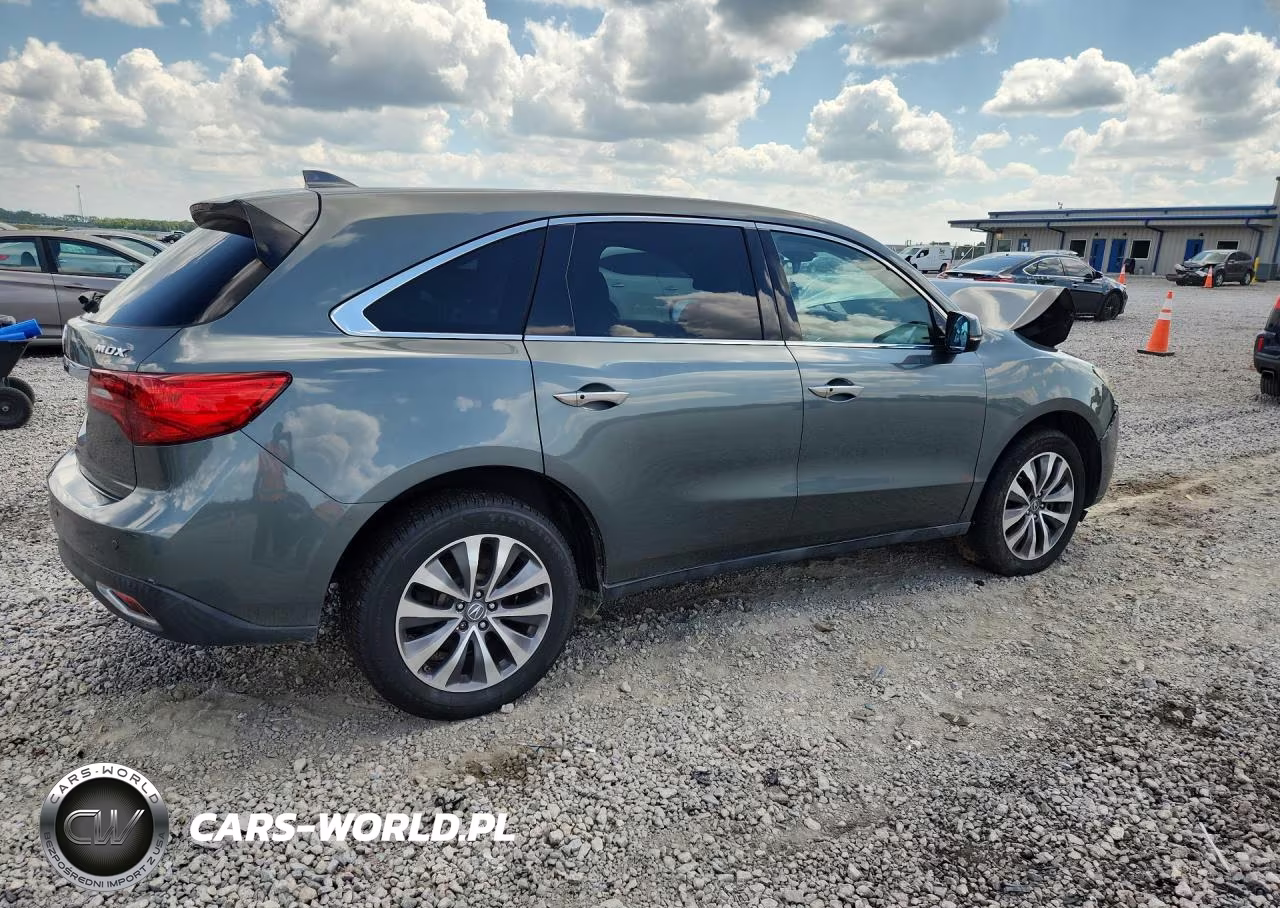 2014 Acura Mdx Technology VIN:5FRYD3H42EB013940 - 3