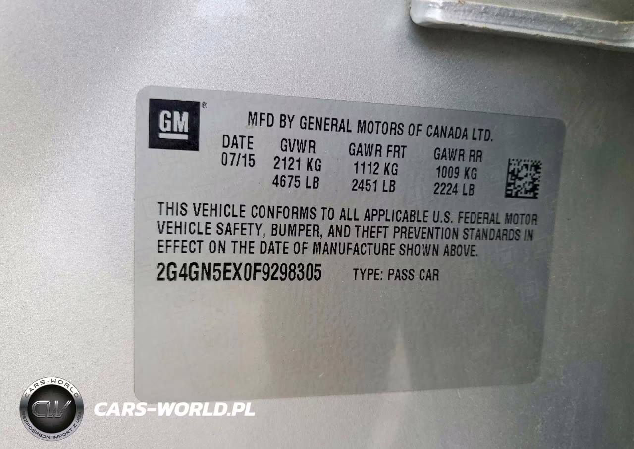 2015 Buick Regal Premium VIN:2G4GN5EX0F9298305 - 12