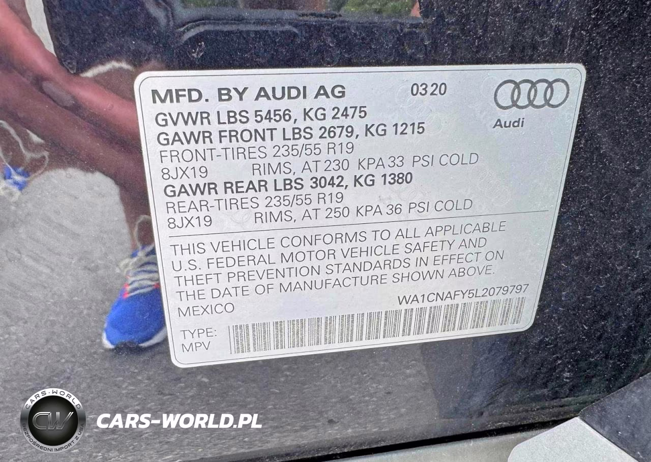 2020 Audi Q5 Prestige VIN:WA1CNAFY5L2079797 - 14