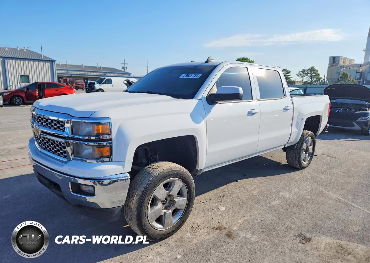 2015 Chevrolet Silverado K1500 Lt VIN:3GCUKREC2FG490027 - 1