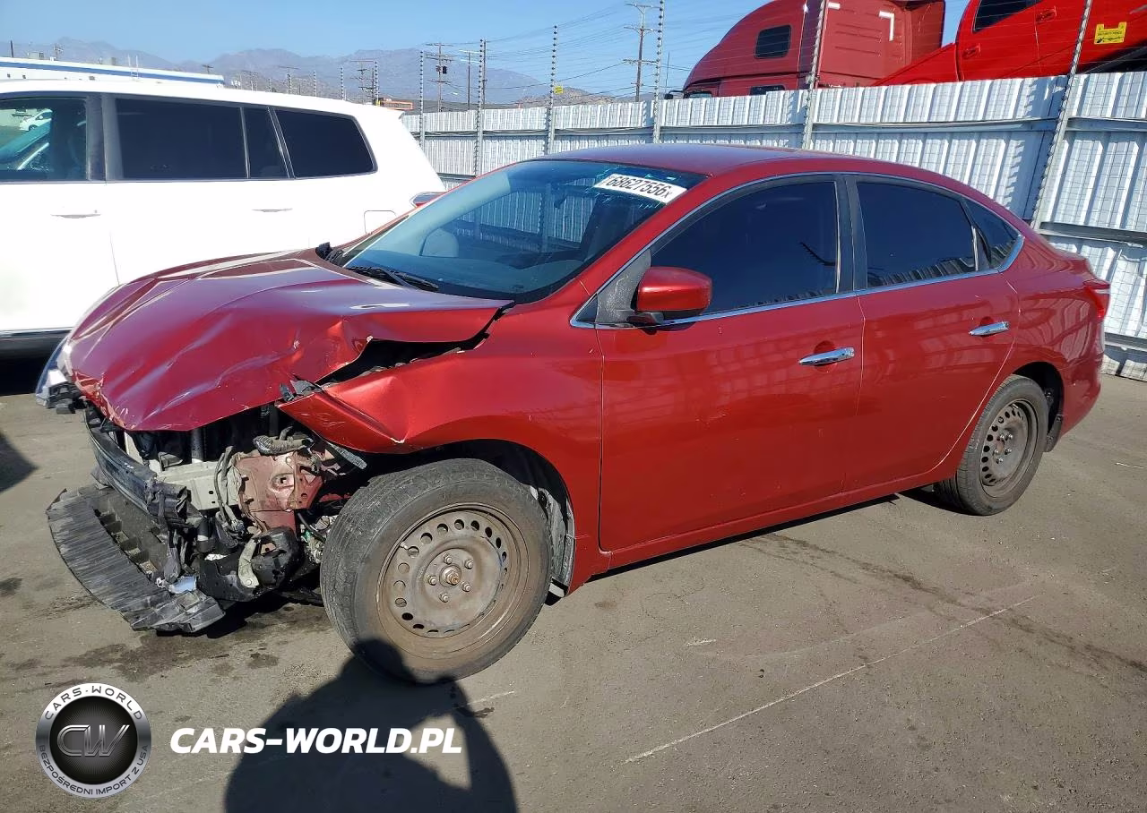 2017 Nissan Sentra Sv VIN:3N1AB7AP2HY238052 - 1