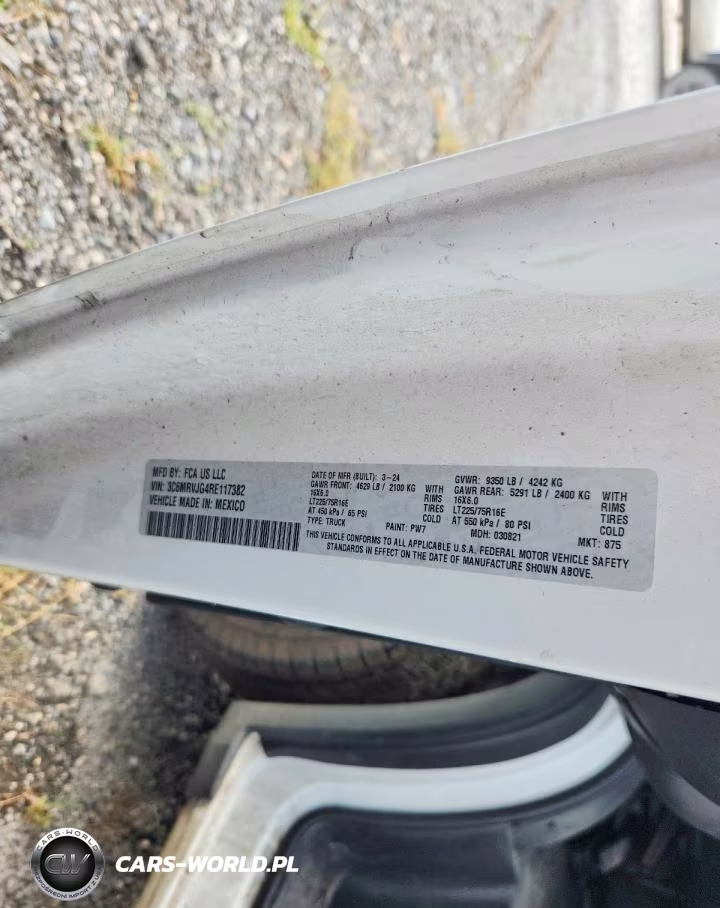 2024 Ram Promaster 3500 3500 High VIN:3C6MRVJG4RE117382 - 13