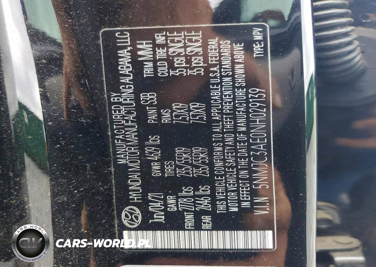 2022 Hyundai Tucson Sel VIN:5NMJC3AE0NH029139 - 13