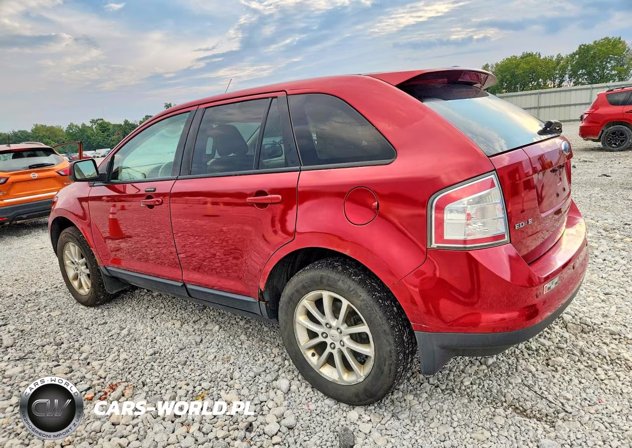 2007 Ford Edge Sel Plus VIN:2FMDK49C27BB43228 - 2