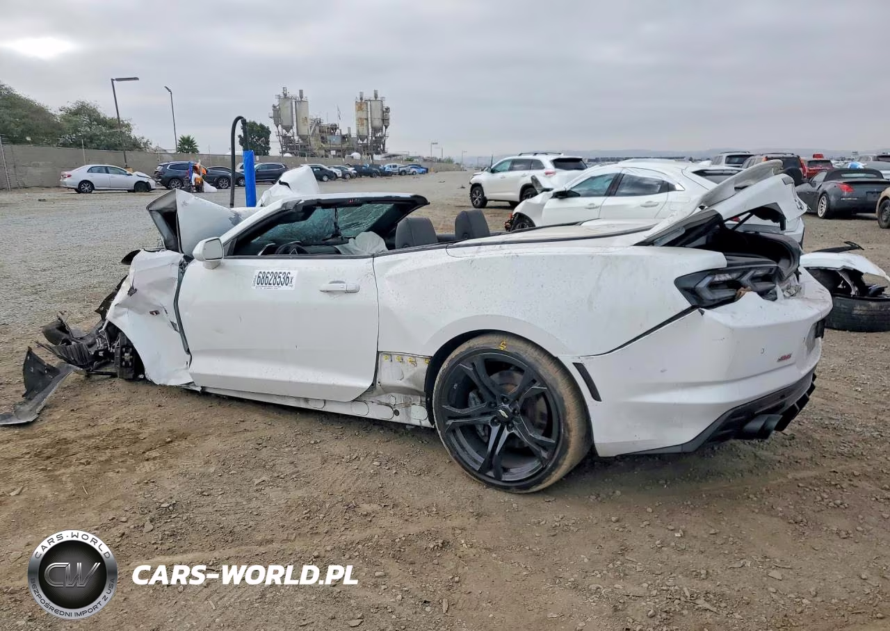 2019 Chevrolet Camaro Ss VIN:1G1FH3D74K0112761 - 2