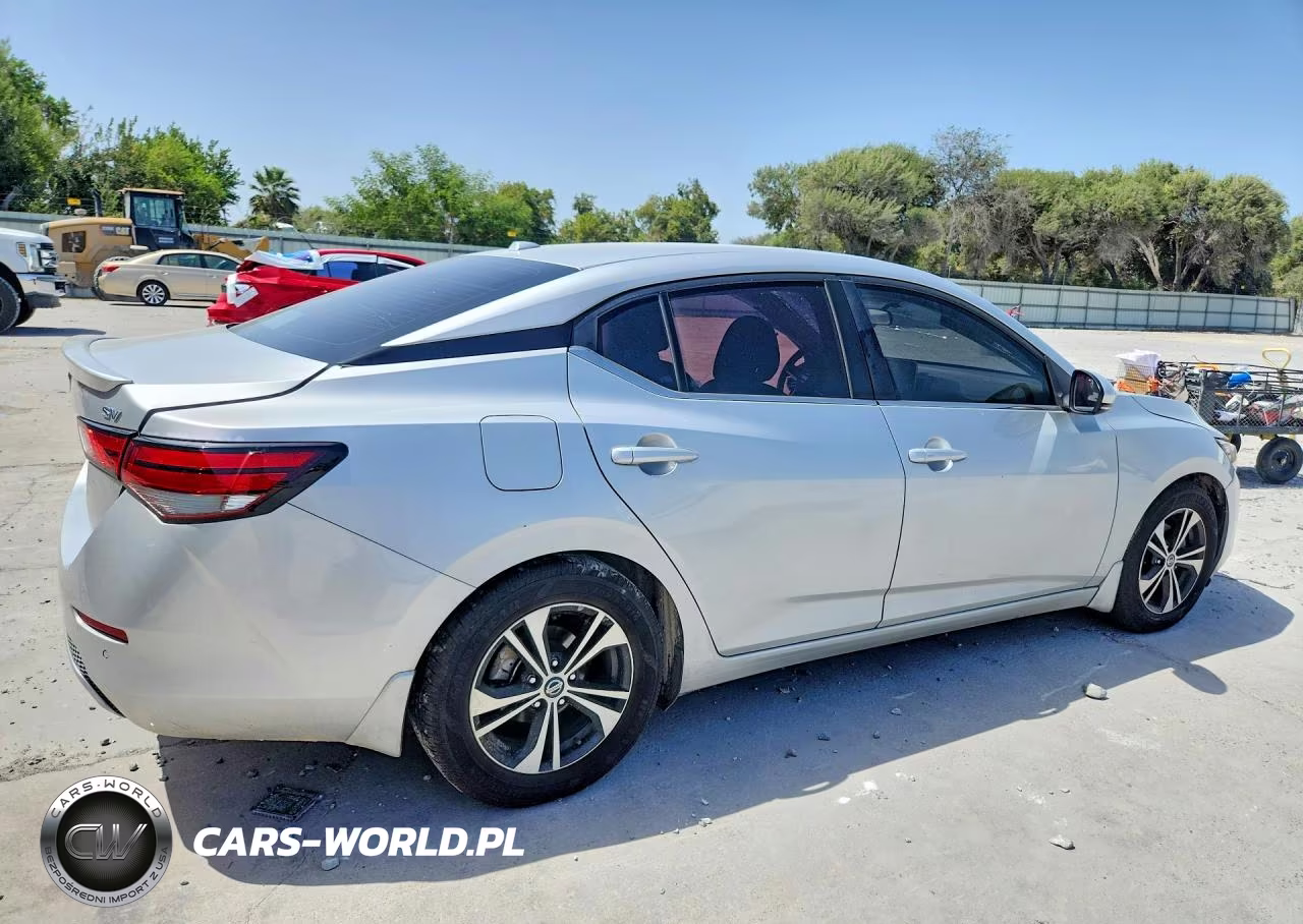 2020 Nissan Sentra Sv VIN:3N1AB8CV3LY261382 - 3