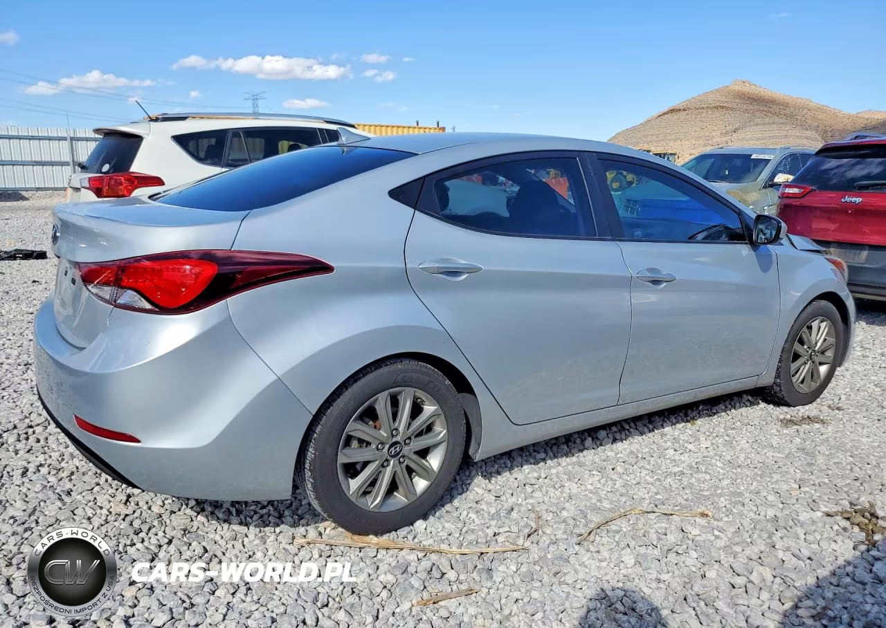 2015 Hyundai Elantra Se VIN:KMHDH4AE3FU437709 - 3