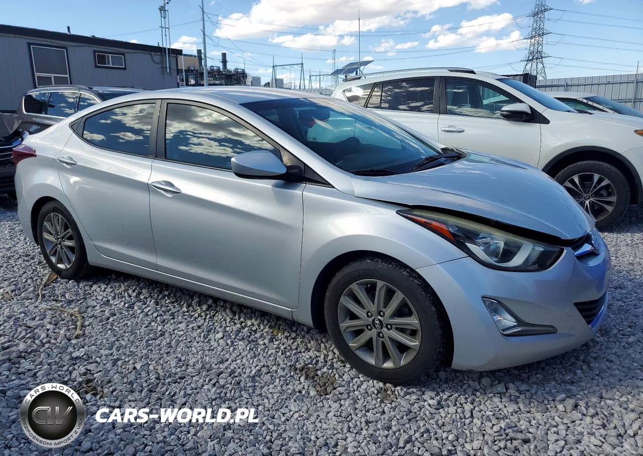 2015 Hyundai Elantra Se VIN:KMHDH4AE3FU437709 - 4