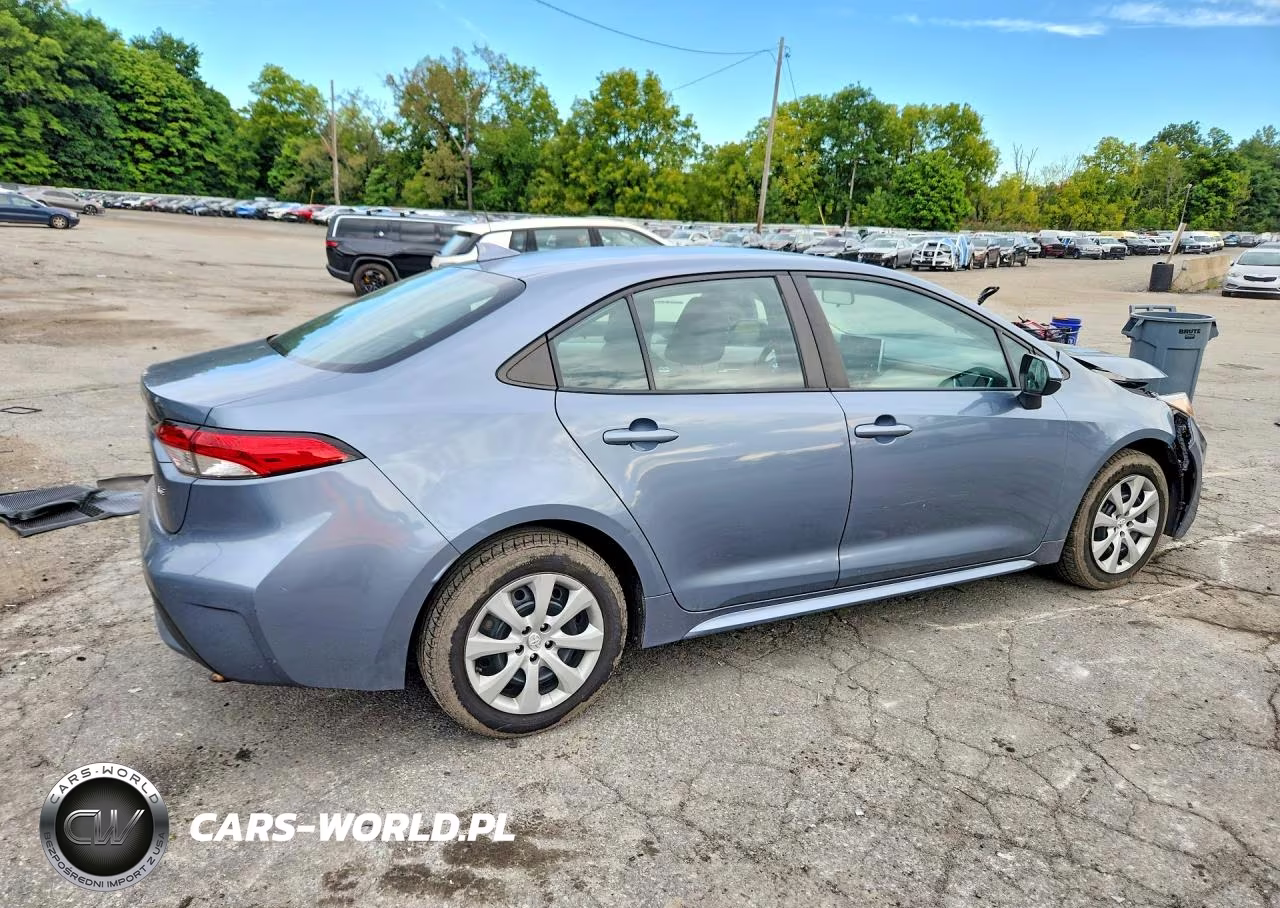 2021 Toyota Corolla Le VIN:5YFEPMAE4MP175186 - 3