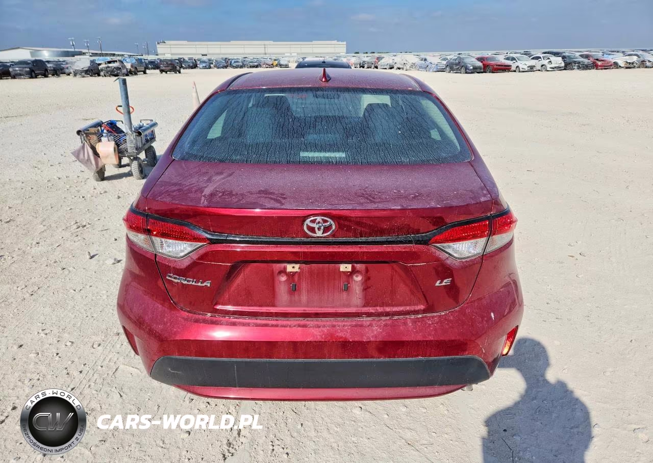 2022 Toyota Corolla Le VIN:5YFEPMAEXNP355080 - 6