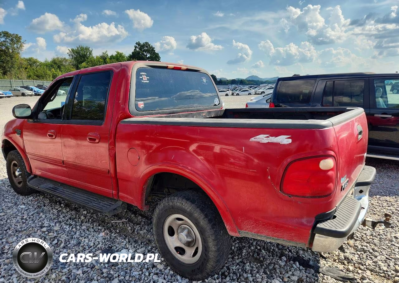 2001 Ford F150 Supercrew VIN:1FTRW08L11KF51564 - 2