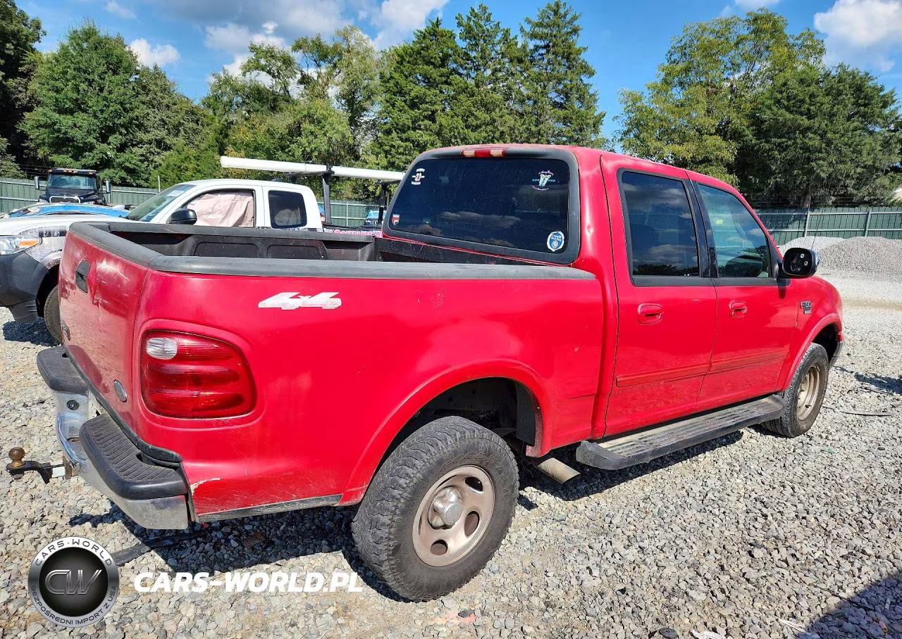 2001 Ford F150 Supercrew VIN:1FTRW08L11KF51564 - 3