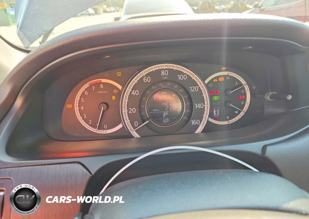 2013 Honda Accord Exl VIN:1HGCR2F89DA117623 - 9