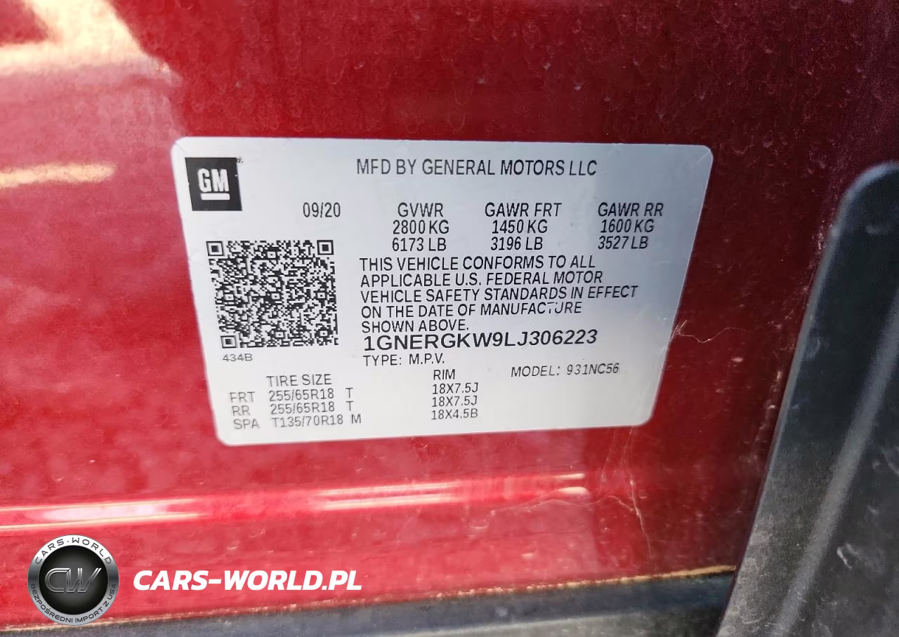 2020 Chevrolet Traverse Lt VIN:1GNERGKW9LJ306223 - 14