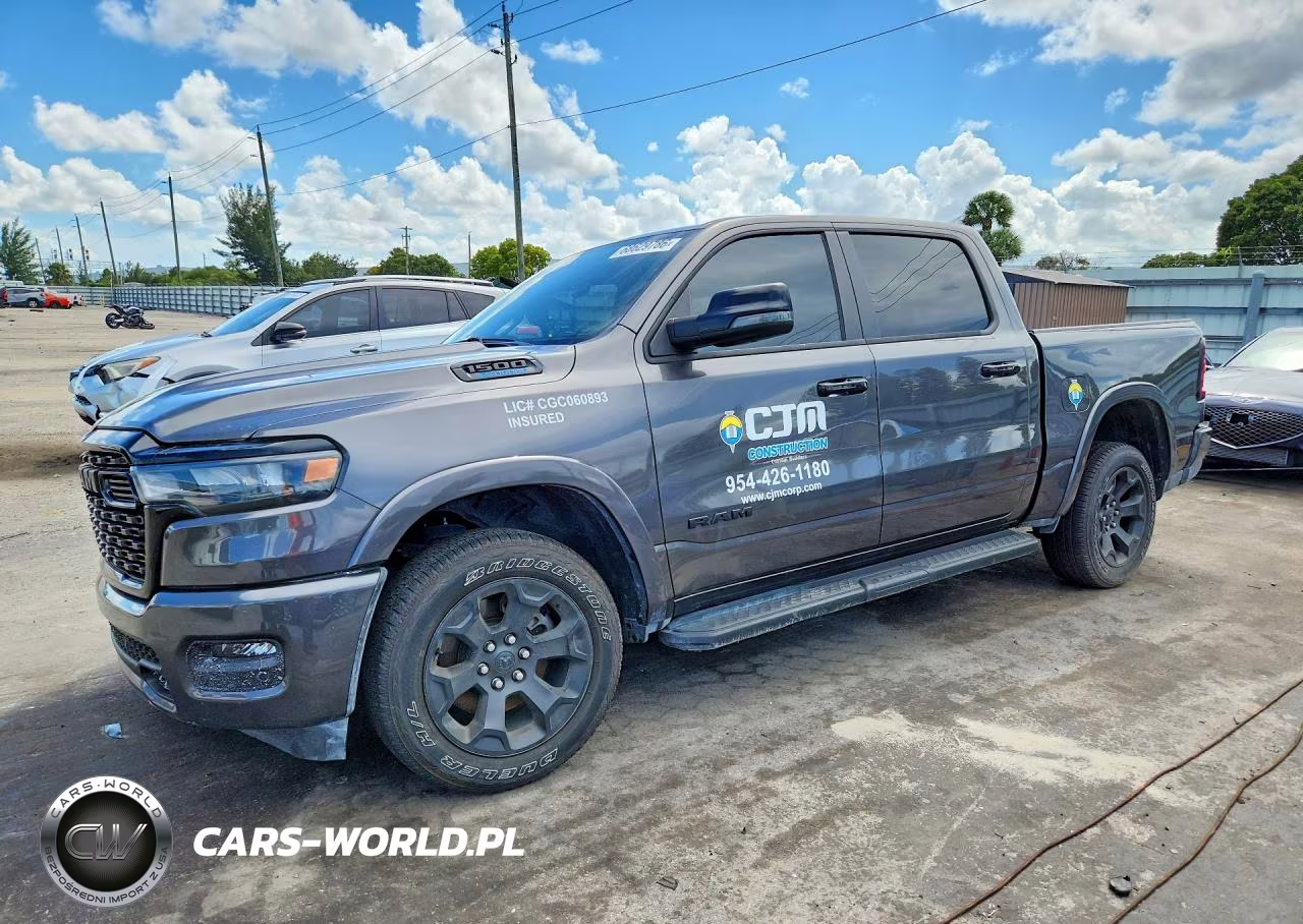 2025 Ram 1500 Big Horn-Lone Star VIN:1C6RREFGXSN189767 - 1
