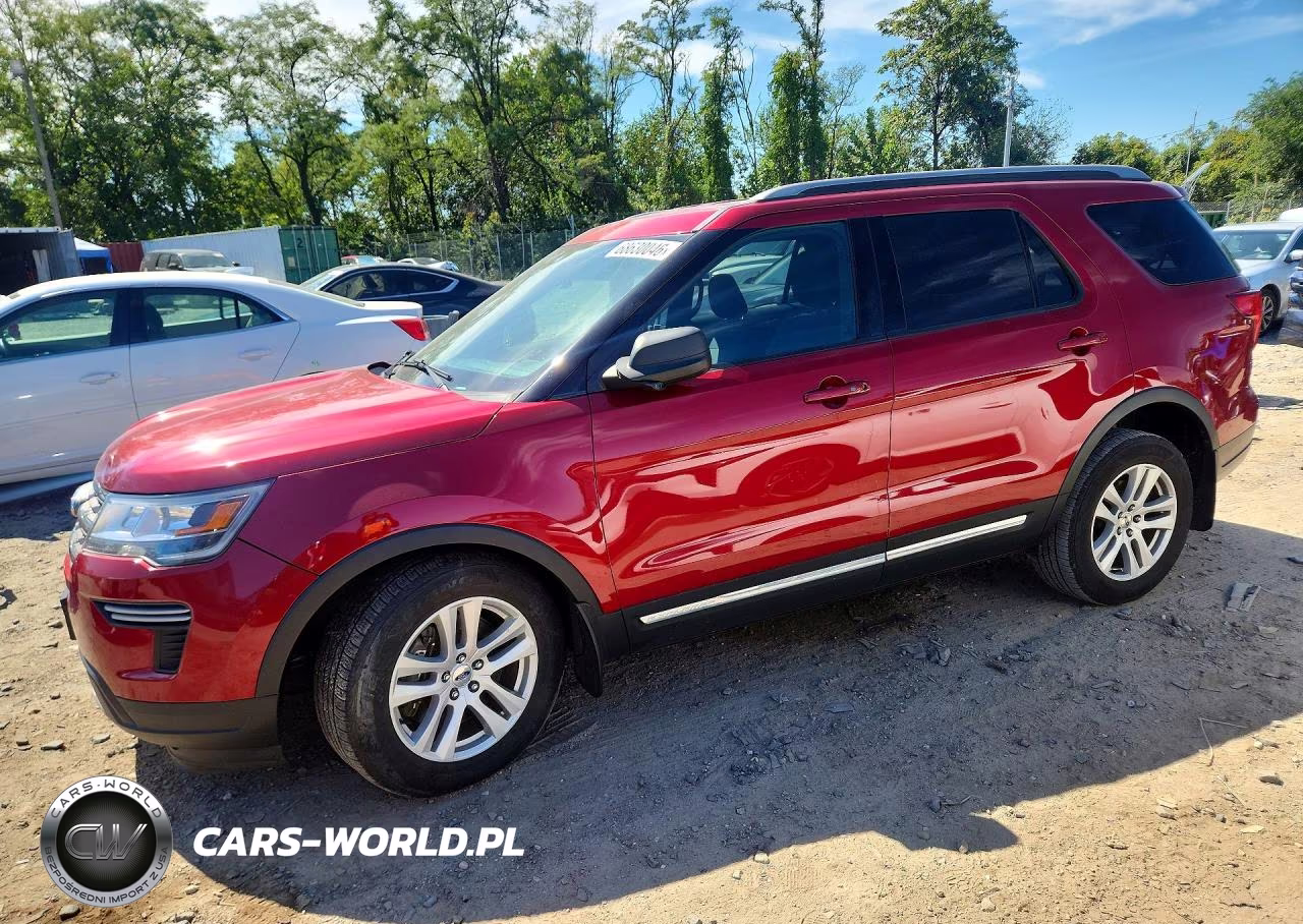 2018 Ford Explorer Xlt VIN:1FM5K8DH9JGA35865 - 1