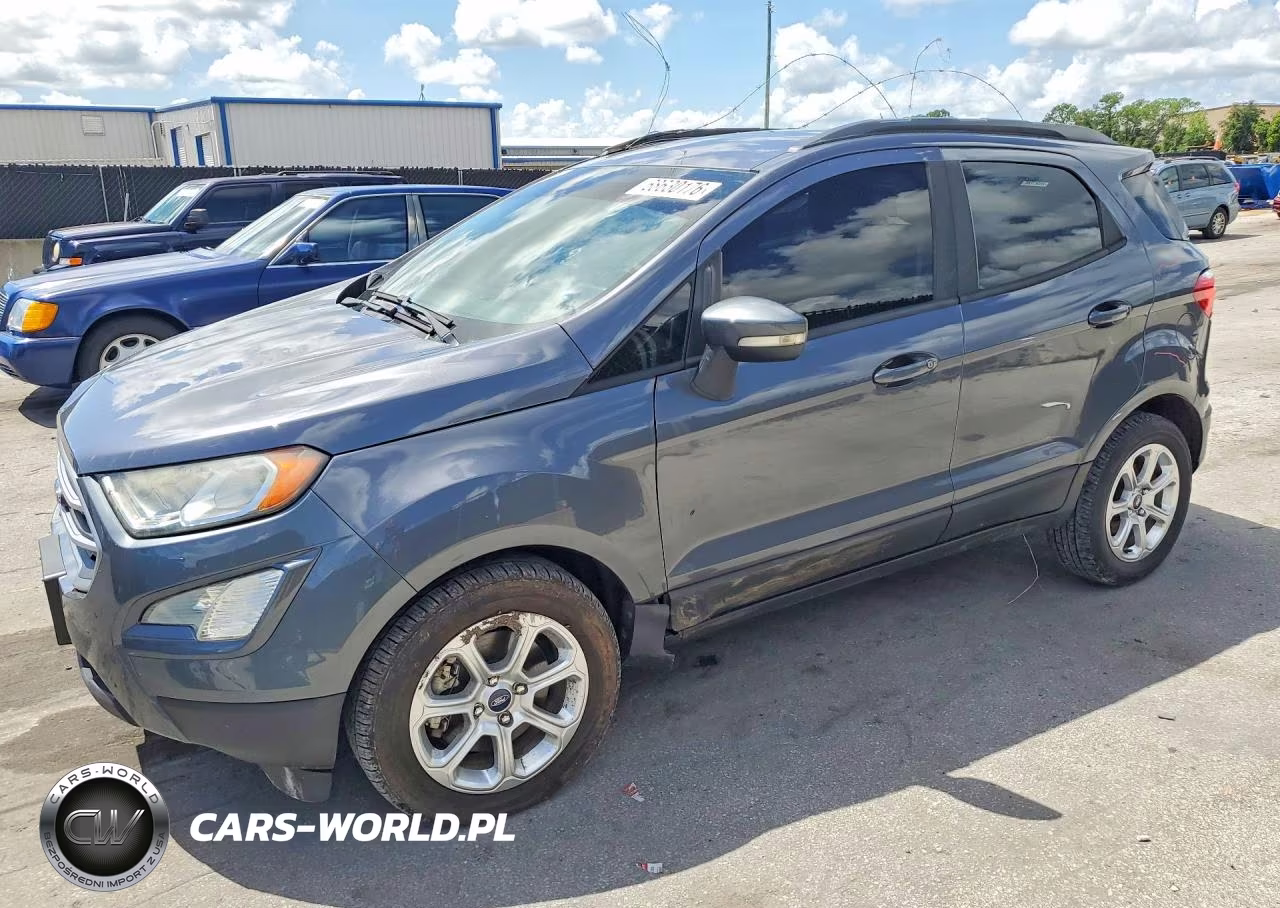 2019 Ford Ecosport Se VIN:MAJ3S2GE4KC309353 - 1