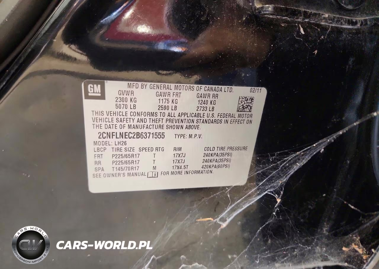 2011 Chevrolet Equinox Lt VIN:2CNFLNEC2B6371555 - 13