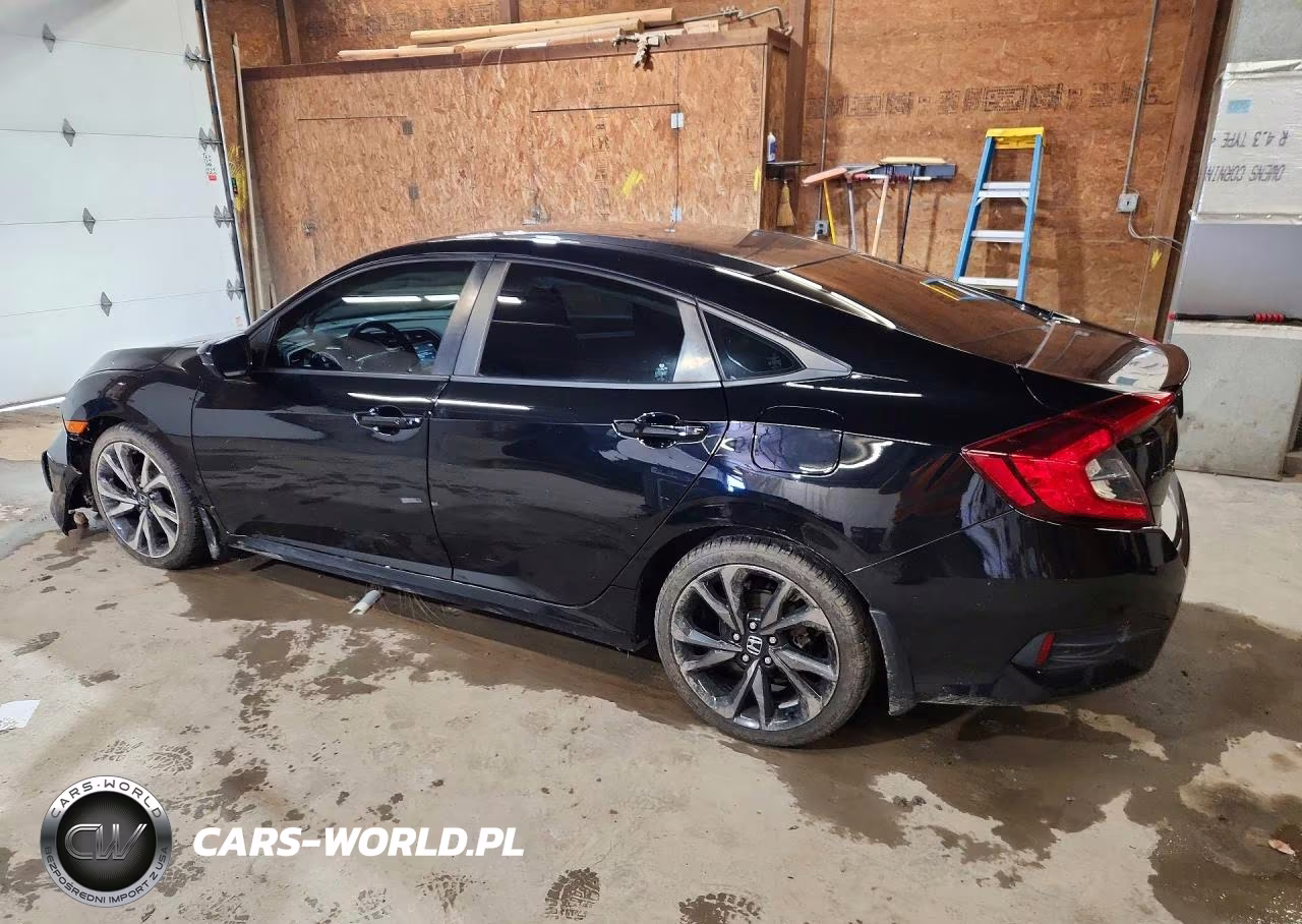 2021 Honda Civic Sport VIN:19XFC2F84ME200502 - 2