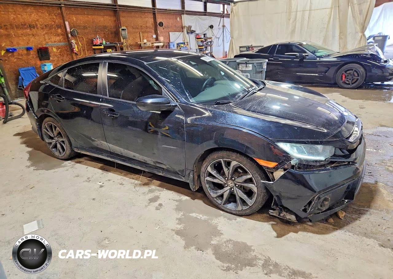 2021 Honda Civic Sport VIN:19XFC2F84ME200502 - 4