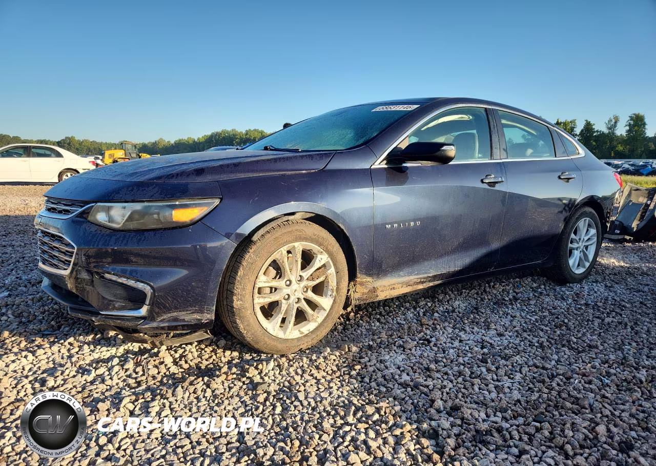 2017 Chevrolet Malibu Lt VIN:1G1ZE5ST8HF135614 - 1