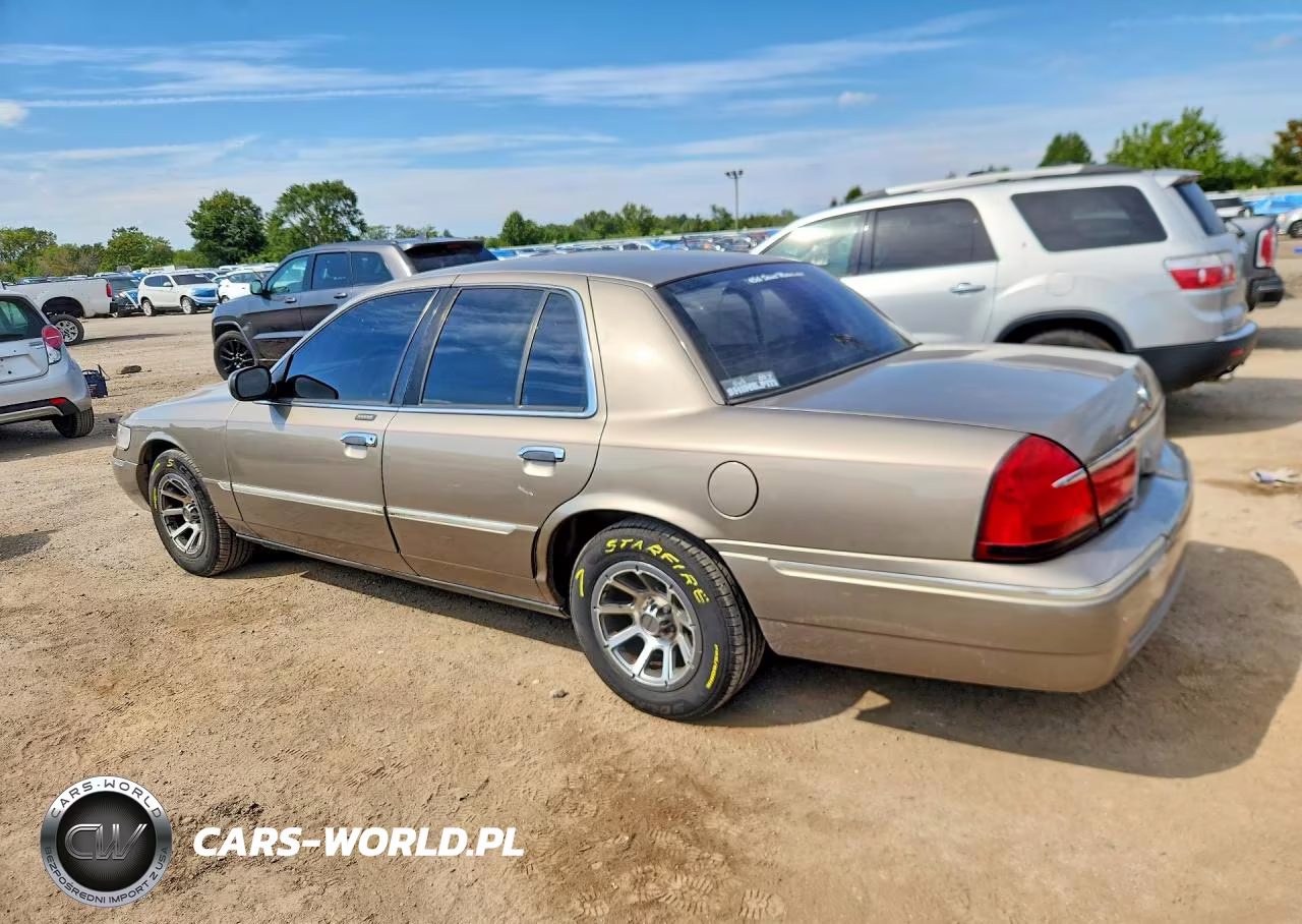 2001 Mercury Grand Marquis Ls VIN:2MEFM75W91X681877 - 2