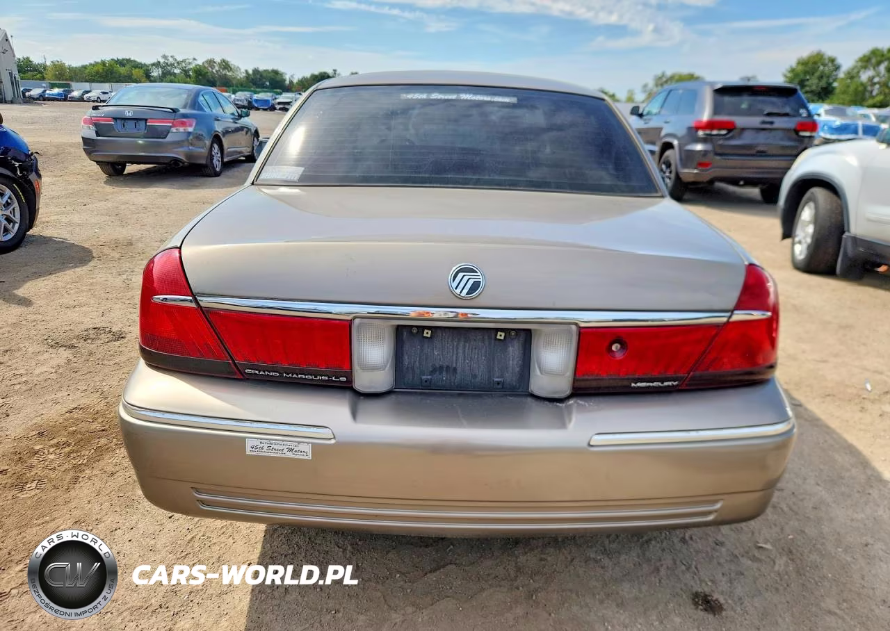 2001 Mercury Grand Marquis Ls VIN:2MEFM75W91X681877 - 6