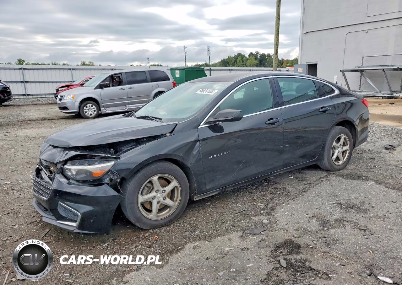 2016 Chevrolet Malibu Ls VIN:1G1ZB5STXGF198852 - 1