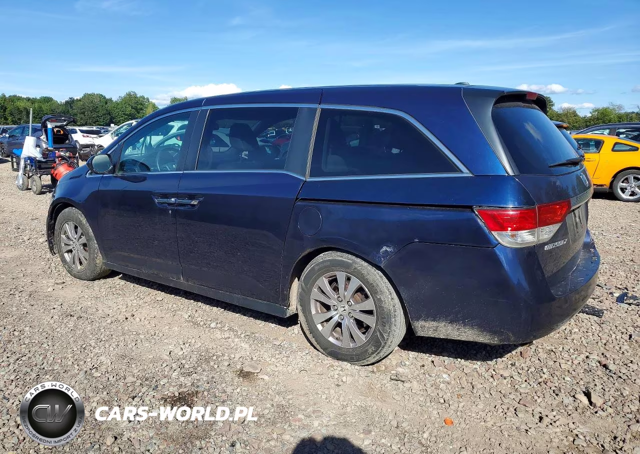 2014 Honda Odyssey Exl VIN:5FNRL5H62EB058544 - 2
