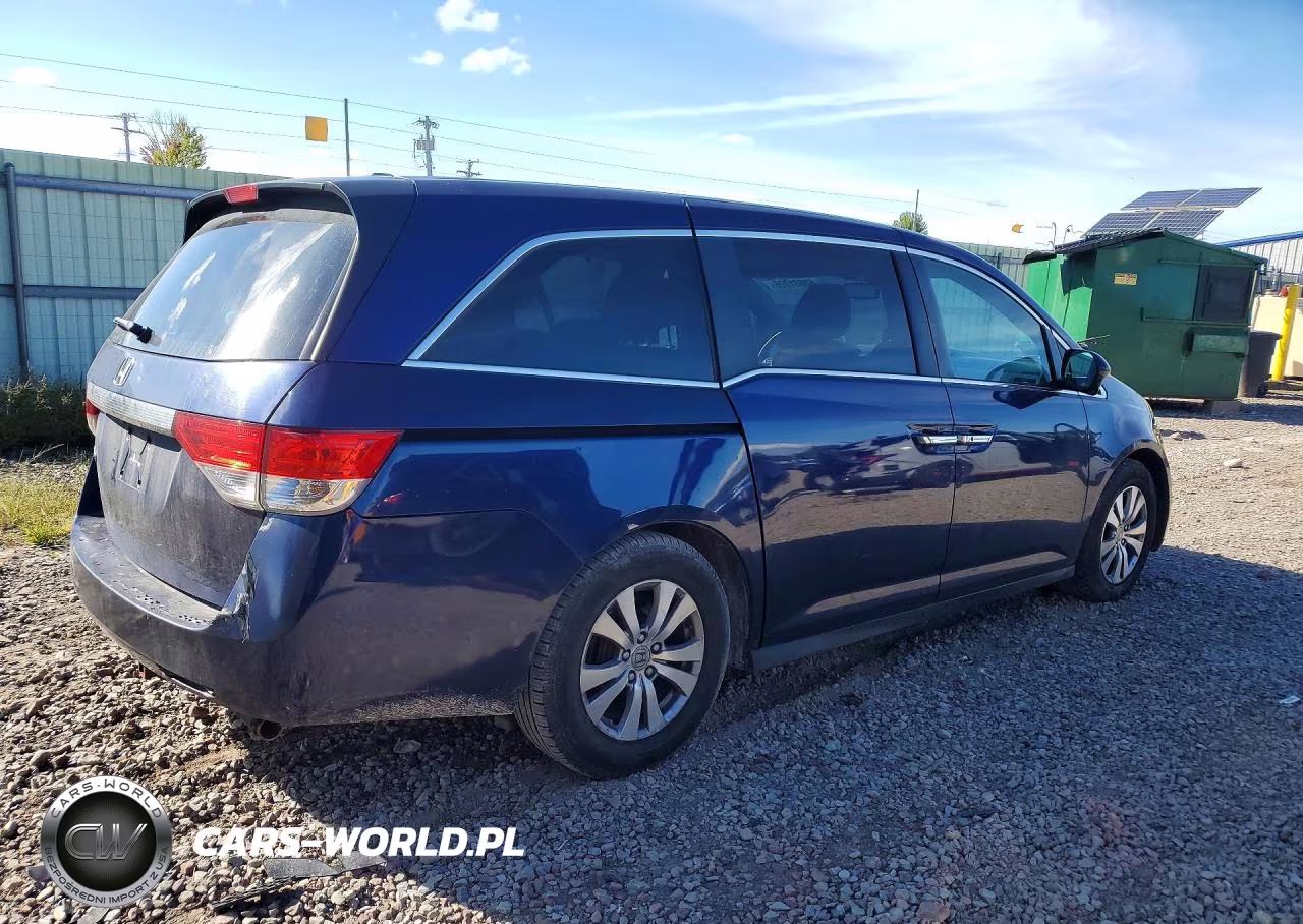2014 Honda Odyssey Exl VIN:5FNRL5H62EB058544 - 3