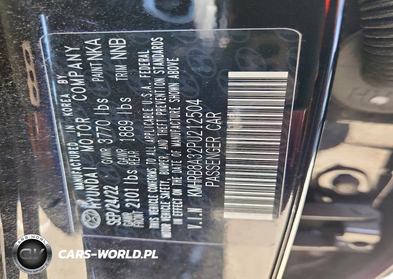 2023 Hyundai Venue Se VIN:KMHRB8A32PU212504 - 13