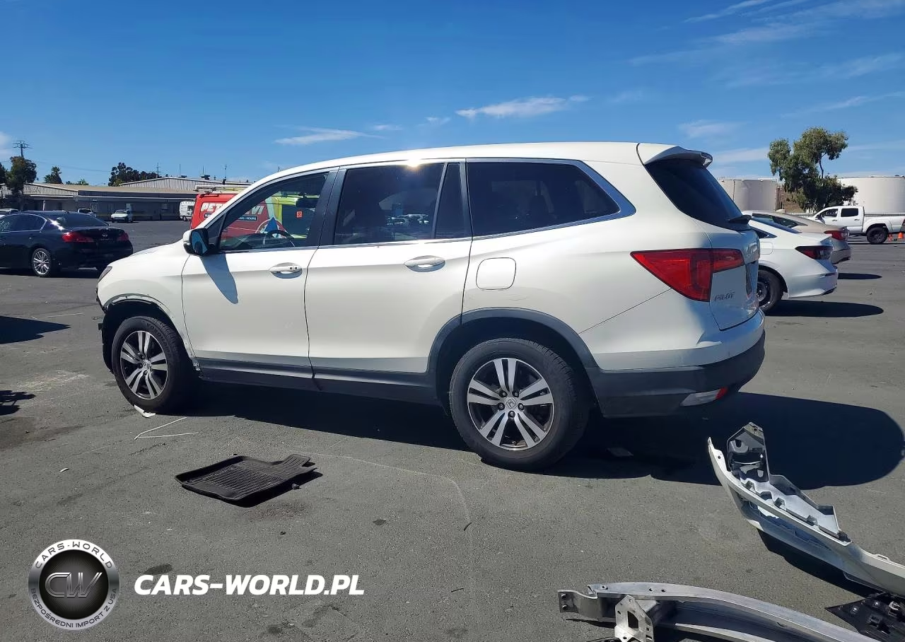 2016 Honda Pilot Exl VIN:5FNYF5H53GB024058 - 2