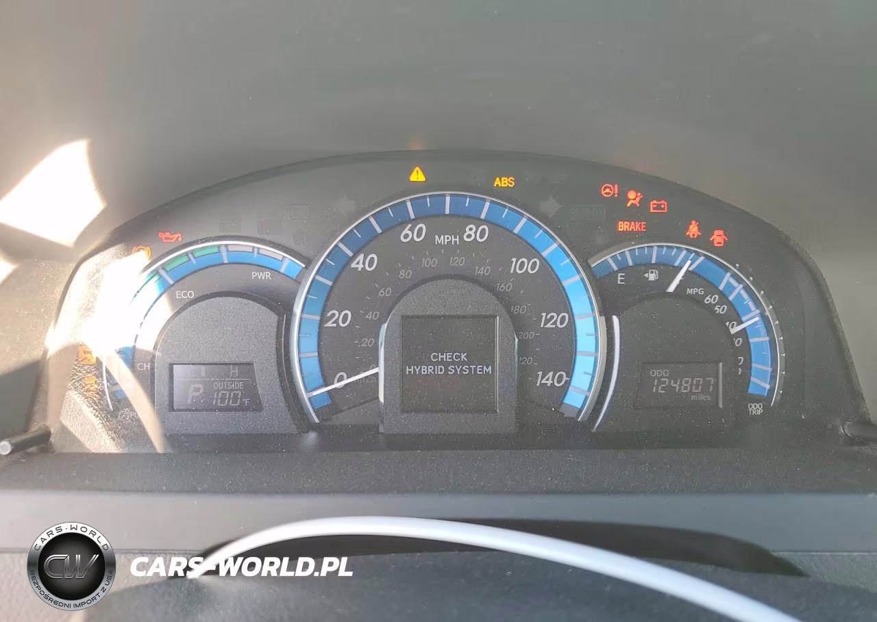 2012 Toyota Camry Hybrid Xle VIN:4T1BD1FK5CU006607 - 9