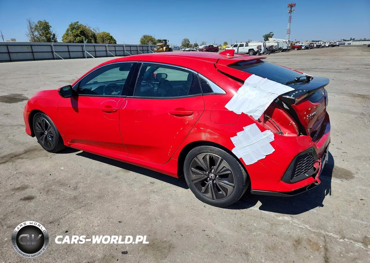 2018 Honda Civic Ex VIN:SHHFK7H56JU432834 - 2