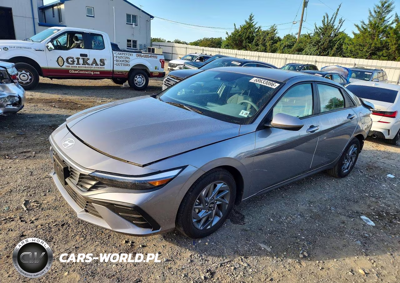2024 Hyundai Elantra Sel VIN:KMHLM4DG2RU733362 - 1