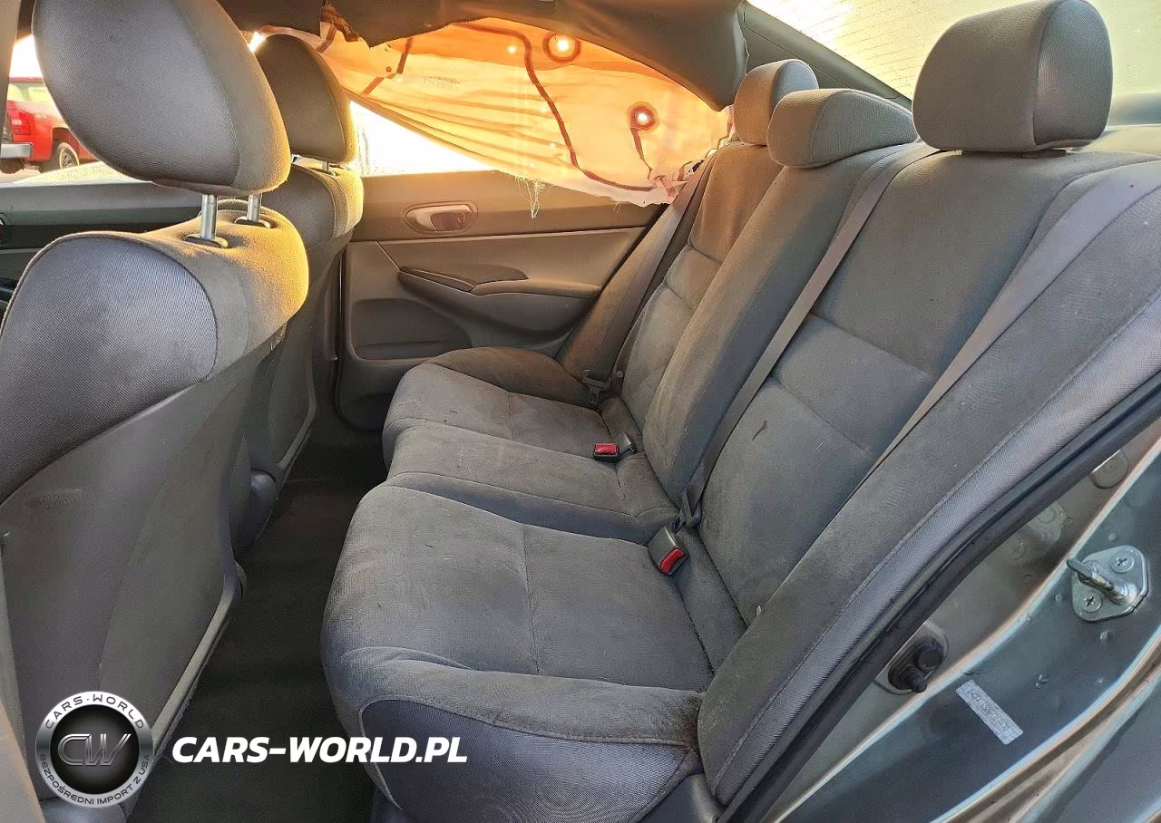 2008 Honda Civic Lx VIN:2HGFA16528H318470 - 10