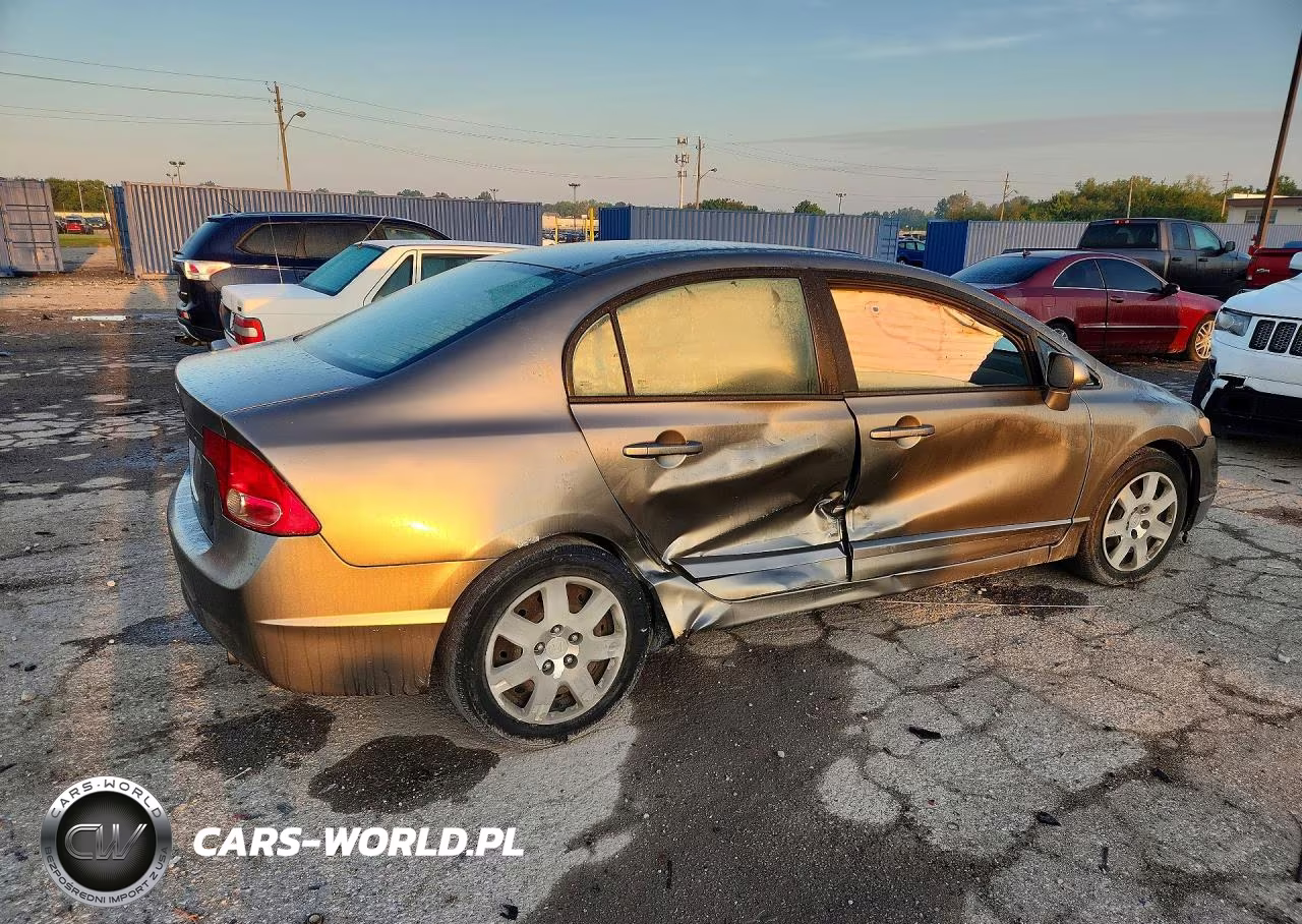 2008 Honda Civic Lx VIN:2HGFA16528H318470 - 3