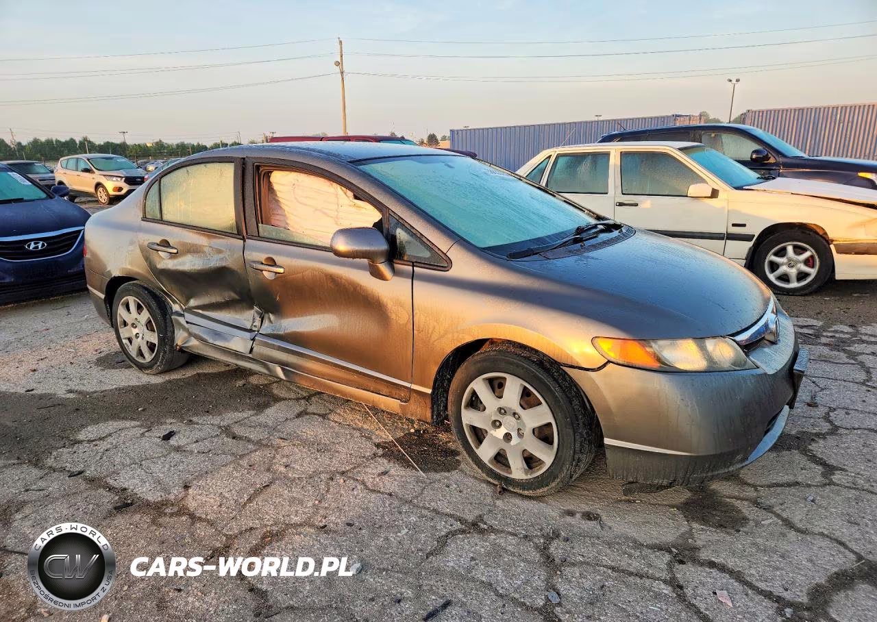 2008 Honda Civic Lx VIN:2HGFA16528H318470 - 4