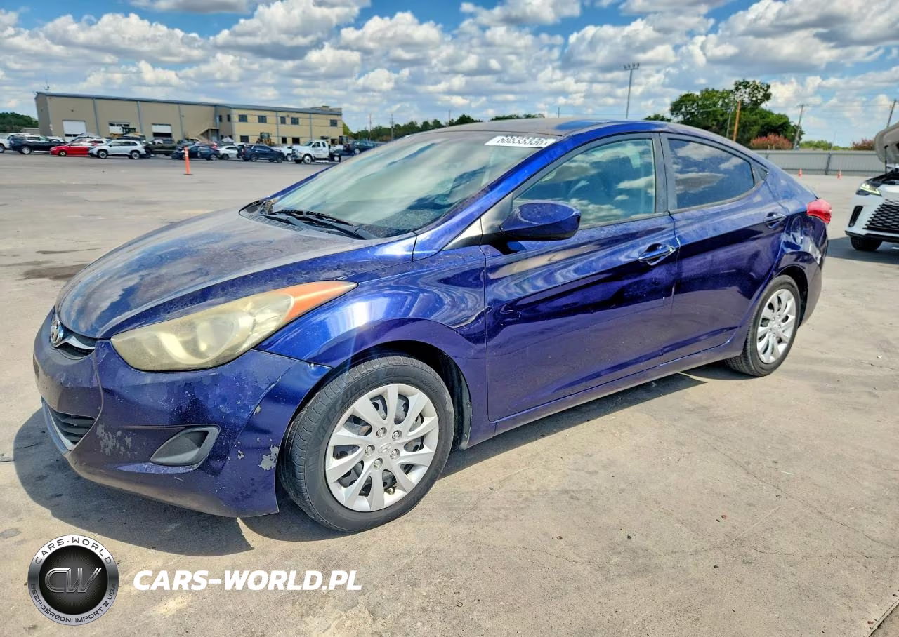 2011 Hyundai Elantra Gls VIN:5NPDH4AE1BH033994 - 1