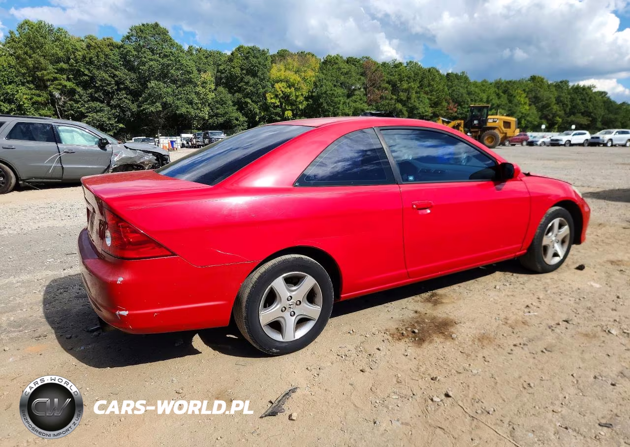 2004 Honda Civic Ex VIN:1HGEM21914L078019 - 3