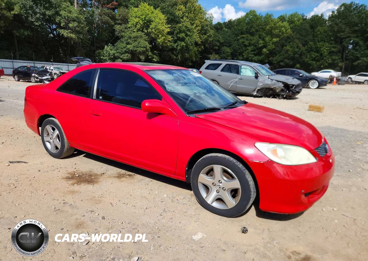 2004 Honda Civic Ex VIN:1HGEM21914L078019 - 4