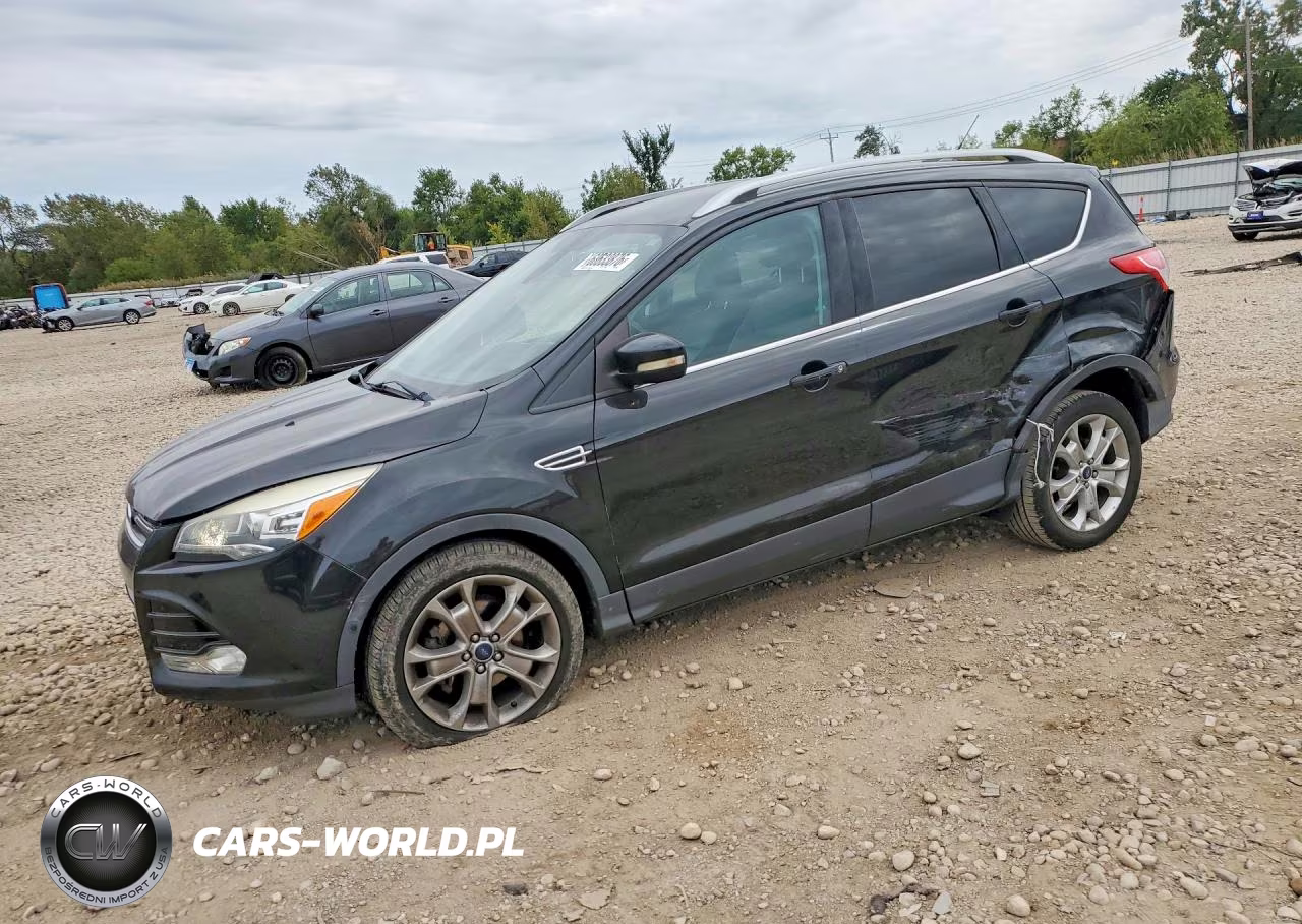 2014 Ford Escape Titanium VIN:1FMCU0JXXEUC29164 - 1
