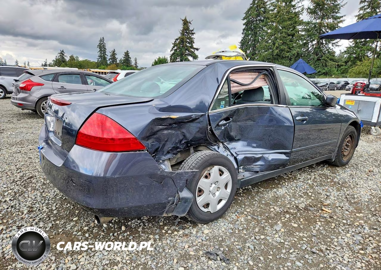 2007 Honda Accord Lx VIN:1HGCM56497A145570 - 3