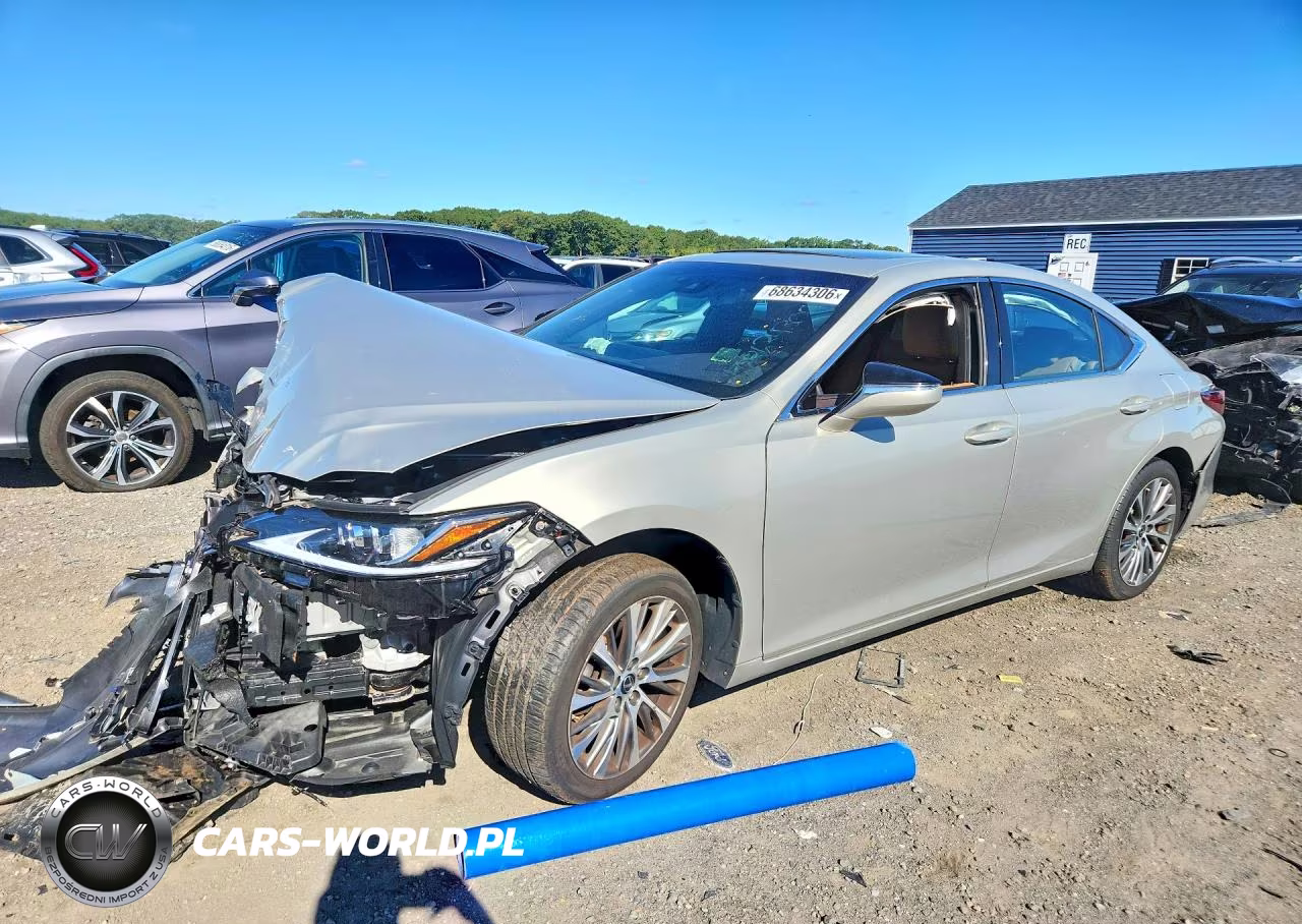 2019 Lexus Es 350 VIN:58ABZ1B10KU049287 - 1