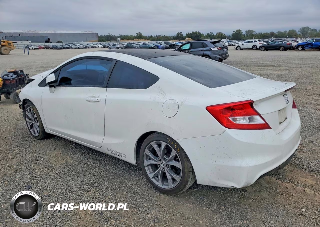 2012 Honda Civic Si VIN:2HGFG4A52CH707593 - 2